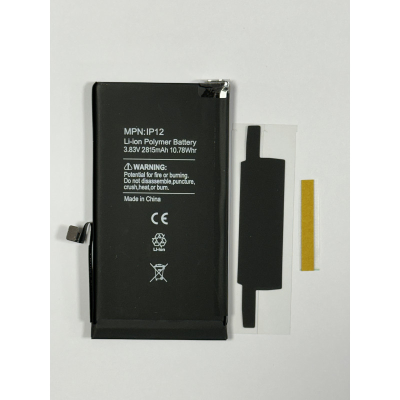 Batterie iPhone 12 / 12 Pro Premium sans message d’erreur V1