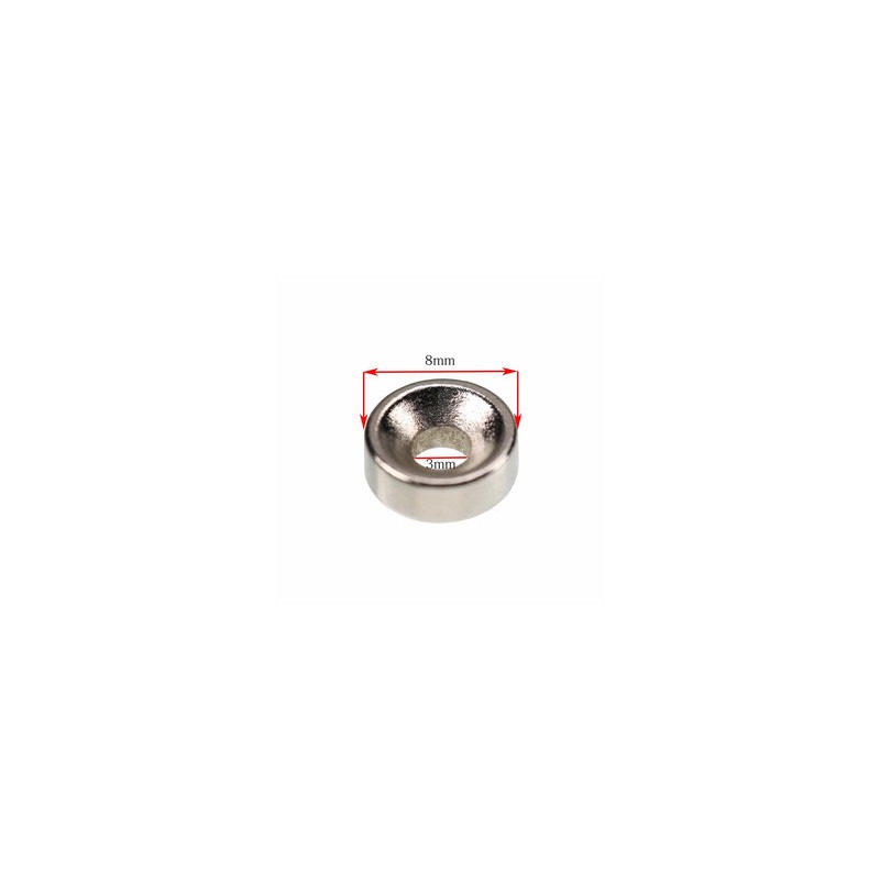 Pack de 5 anneaux aimantés pour Tournevis