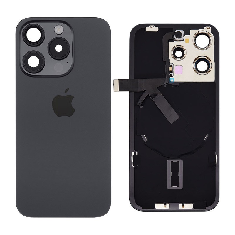 Vitre arrière iPhone 15 Pro assemblée