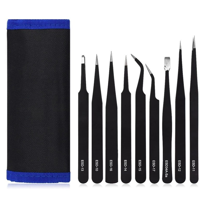 Kit de 9 pinces de précisions
