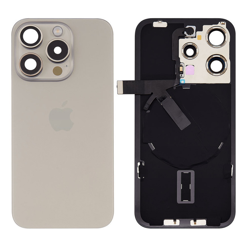 Vitre arrière iPhone 15 Pro assemblée